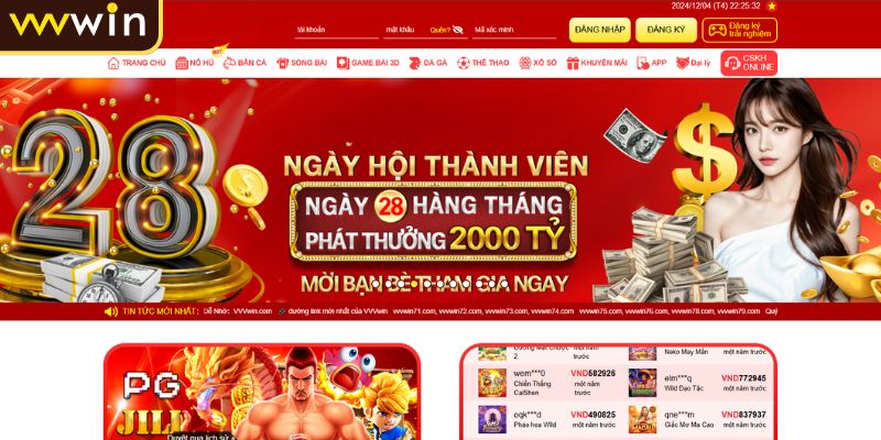 VVVwin – Thương Hiệu Cá Cược Trực Tuyến Tập Trung Trải Nghiệm Người Chơi