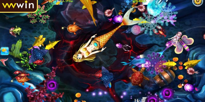 Bắn Cá Xèng Siêu Phẩm Chinh Phục Biển Sâu Được Yêu Thích 4 Không xả đạn liên tục trong ván chơi